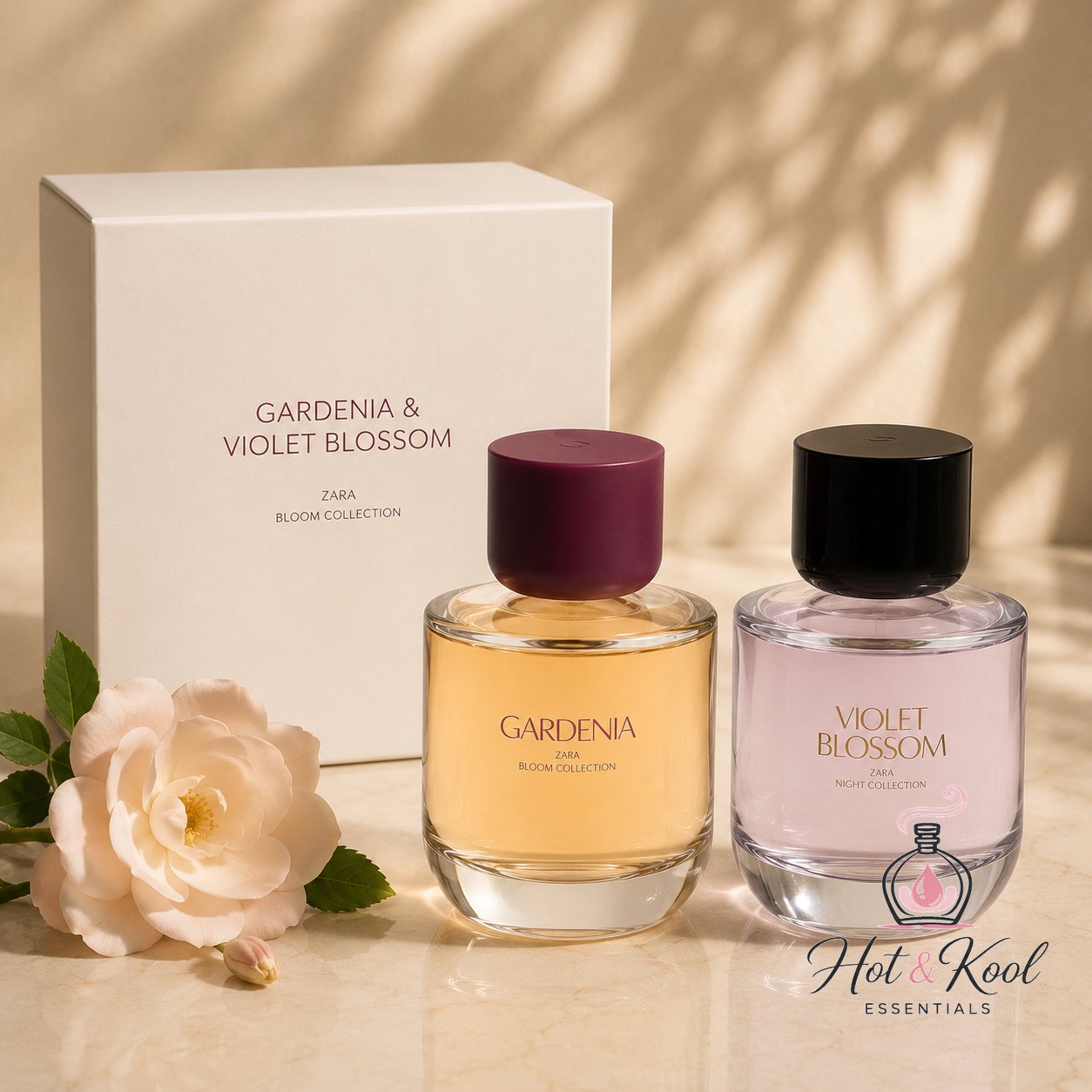 Violet Blossom + Gardenia 2-in-1