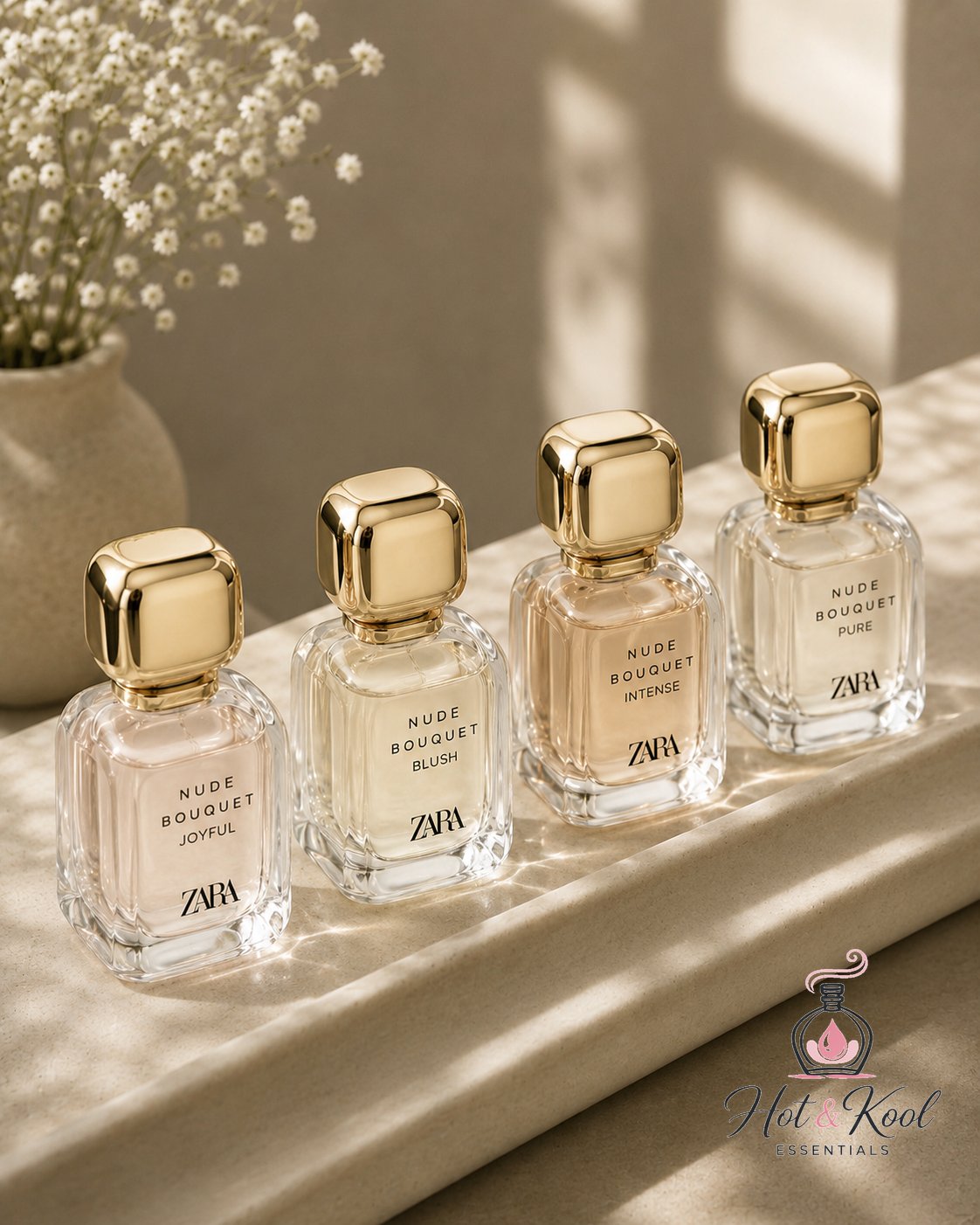 Nude Bouquet Collection Set 4 in 1