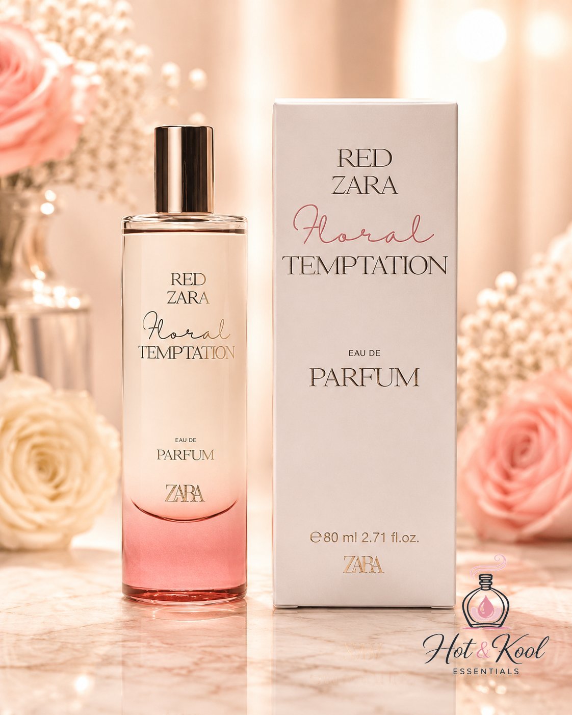 Red Temptation Floral
