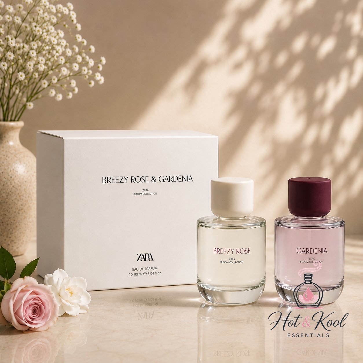 Breezy Rose + Gardenia 2-in-1