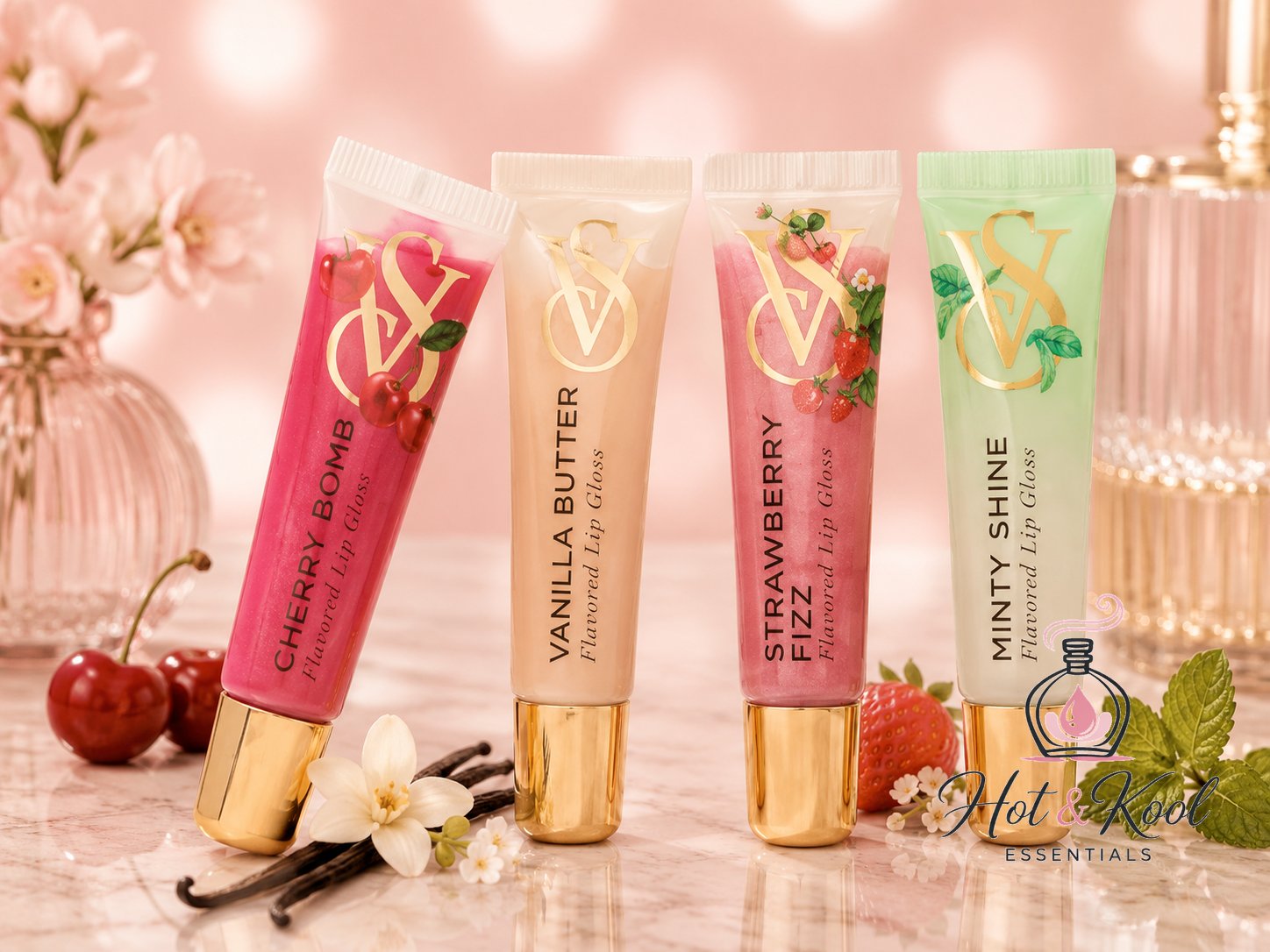 4-Piece Flavor Favorites Lip Gloss Gift Set lifestyle