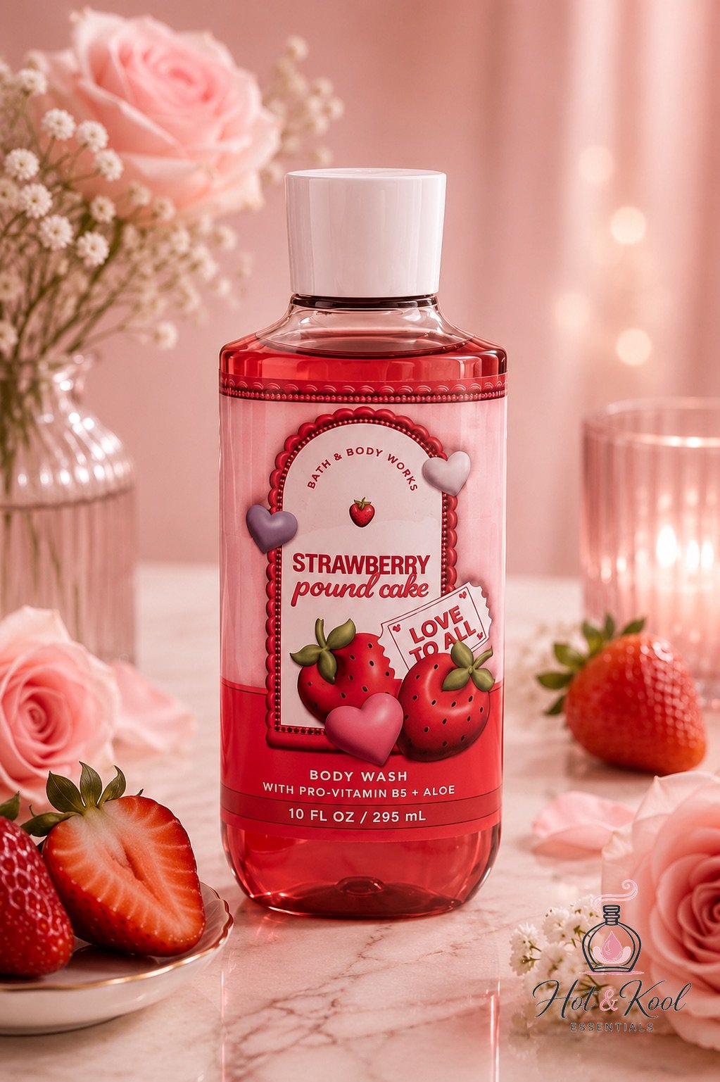 Strawberry Pound Cake