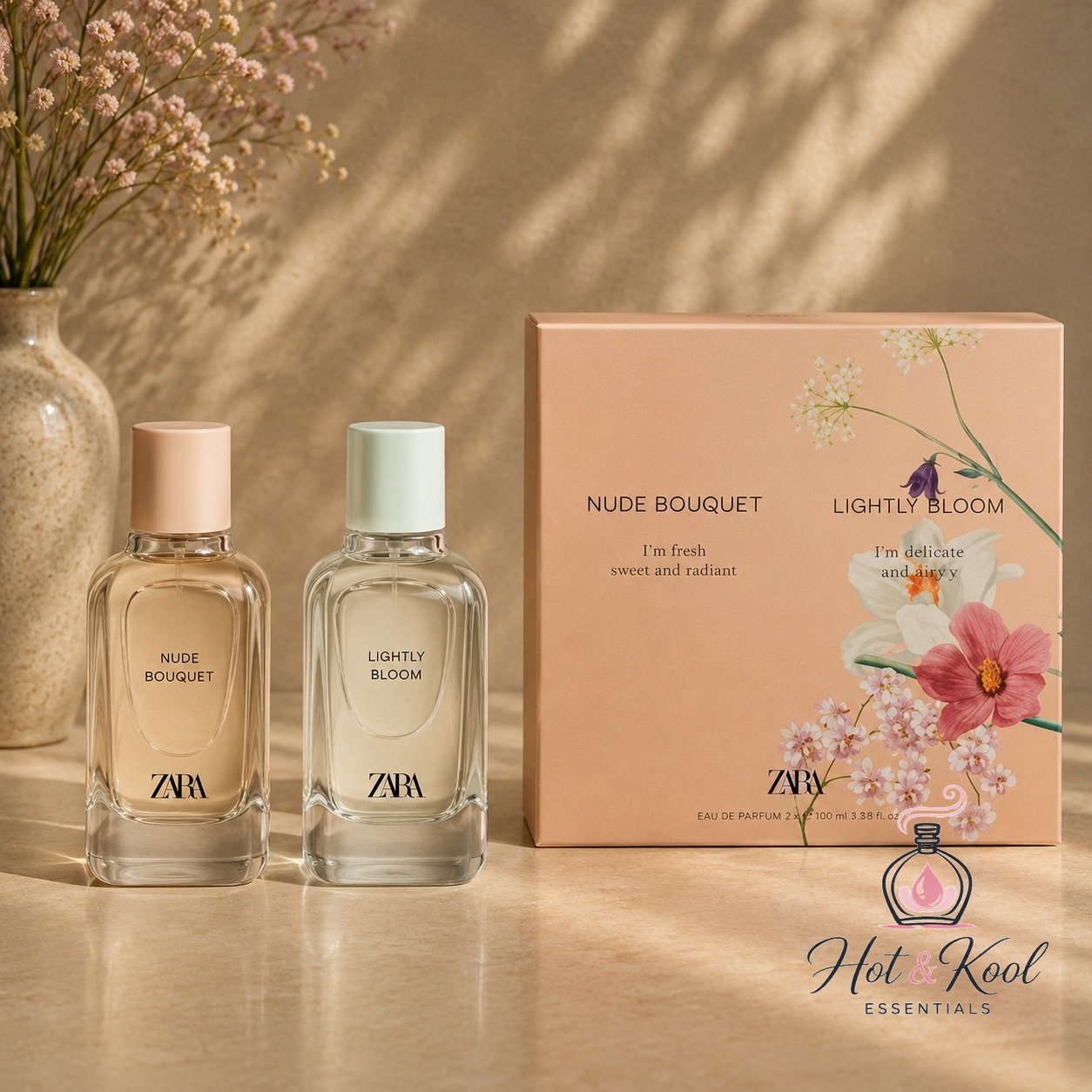 Nude Bouquet + Lightly Bloom (100ml x 2 )
