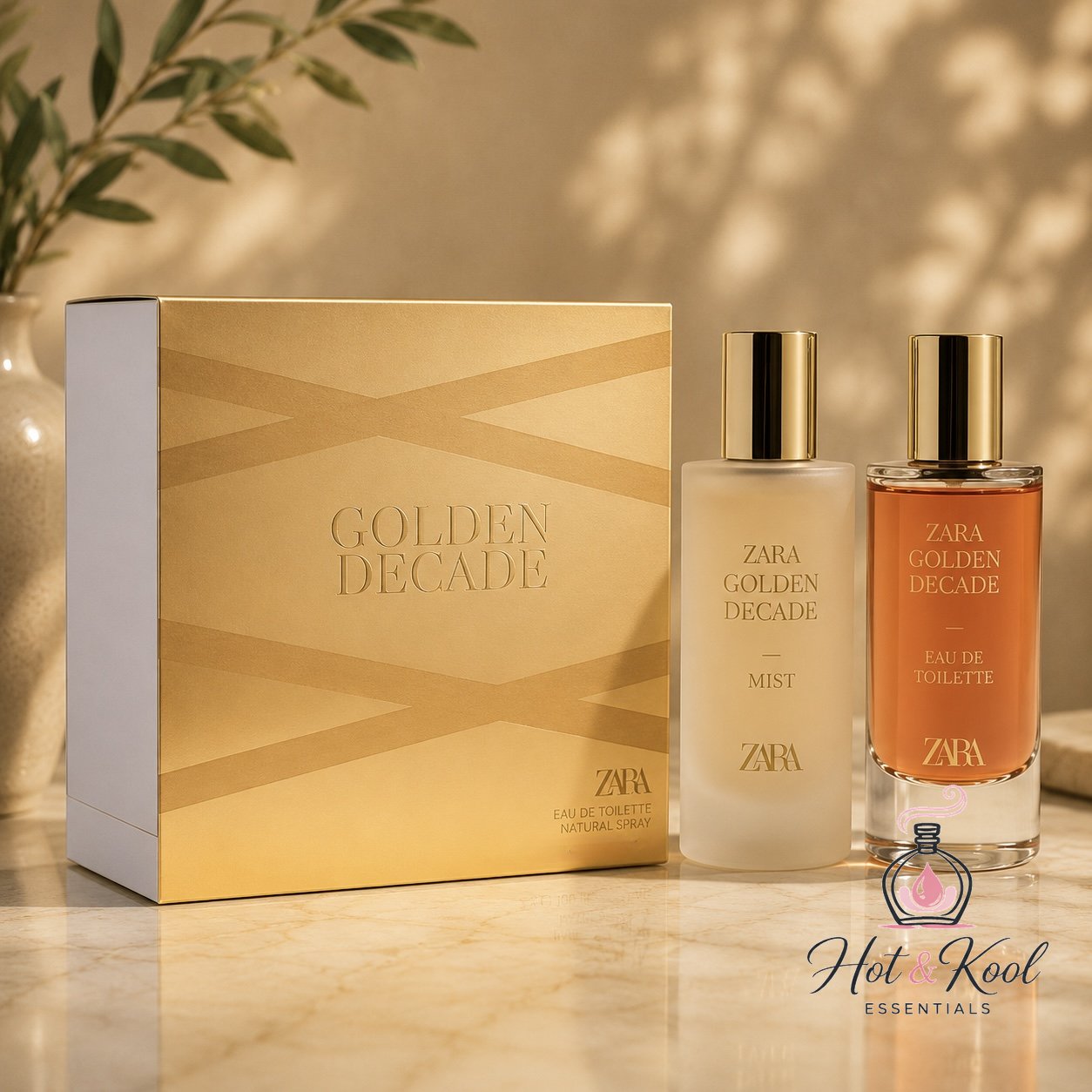 Golden Decade Perfume + Hair Mist (50ml x 2)